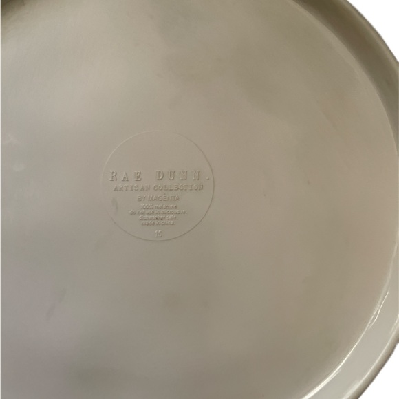 Rae Dunn Artisan “Fun” Plate - Picture 3 of 3